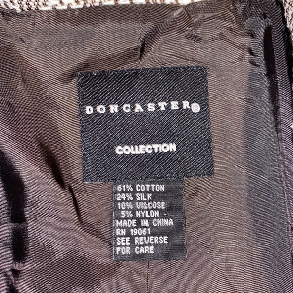 Doncaster Tweed Chevron Blazer - Picture 12 of 14